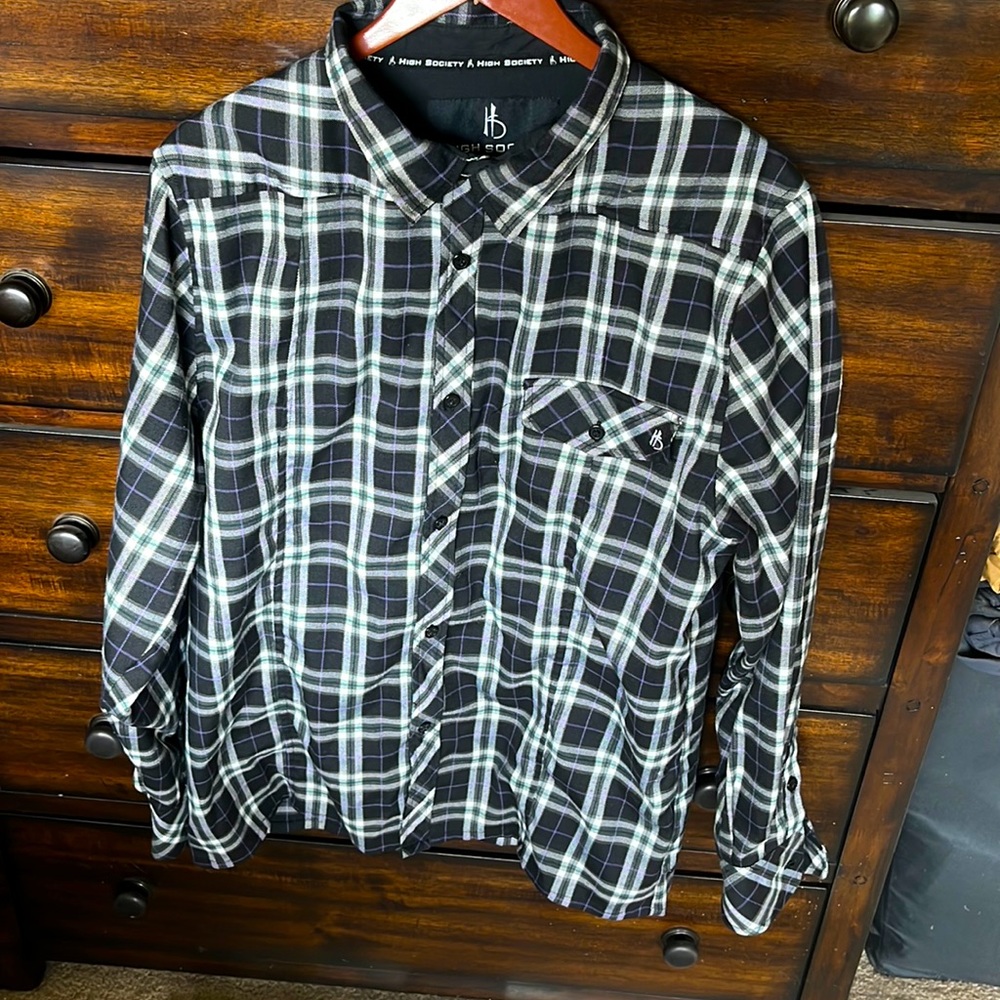 High Society Button Down Shirt
